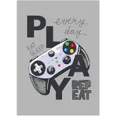 BrandMac Gamer - Plaid Fleece deken 100x140 cm 100% katoen