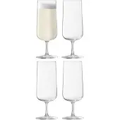 LSA International Champagneglas L.S.A. Arc 240 ml (set van 4)