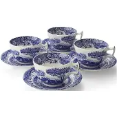 Spode Blue Italian ontbijtkopje met schotel 28 cl
