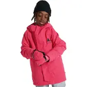 Burton - Kinder ski jassen - K Skimmer 2L Jacket Azalea Pink voor Unisex van Gerecyclede materialen - Kindermaat 8 jaar - Roze