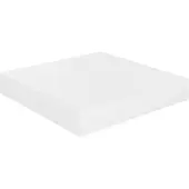 vidaXL Wandschap zwevend 23x23,5x3,8 cm MDF hoogglans wit