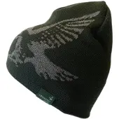 Swarovski Merino Beanie Hawk Green