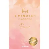 Unieboek spectrum Het 6 minuten dagboek PUUR - peach