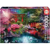 Educa - puzzel - 3000 stuks - JAPANSE TUIN