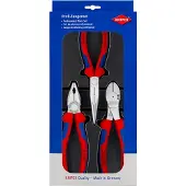 Knipex 00 20 11 V01 Tangenset Werkplaats 3-delig