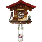 Engstler - 1793 SQ - Wandklok met schommel - Quartz