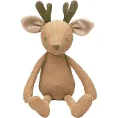 Happy horse Eland Mellow Knuffel 38 cm - Bruin - Baby knuffel