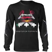 Metallica Shirt met lange mouwen - Master Of Puppets - S tot XXL - voor Mannen - zwart | Maat XL