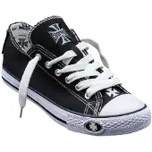 West Coast Choppers Sneakers - Low-Top Warrior - EU36 tot EU46 - zwart | Maat 44