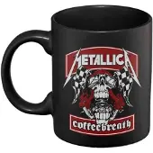 Metallica Kop - Coffeebreath - voor Geen - matzwart | Maat Standard