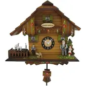 Engstler - 02233 QPT - Wandklok met slinger - Quartz