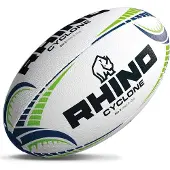 Rhino Cyclone Rugby Ball Wit 5