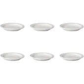 Mammoet Budgetline Soepkopschotel 17cm 6 Stuks Wit wit Melamine Bord