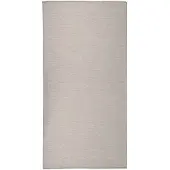 vidaXL Buitenkleed platgeweven 100x200 cm lichtgrijs