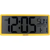 Karlsson wand/tafelklok retro lcd helder