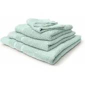 Linnick Diamond Badstof Badgoedset 100% Katoen - soft green - 12 delig