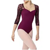 Intermezzo Manila 3/4 Leotard Met 3/4 Mouwen