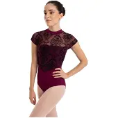 Intermezzo Manilacrem Leotard Met Korte Mouwen