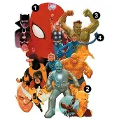 RoomMates Muursticker Avengers Classic Jongens 53 X 76 Cm Vinyl