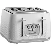 Morphy Richards Verve witte 4-kleps broodrooster, Broodrooster, Wit