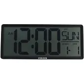 Karlsson wand/tafelklok retro lcd -