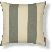 Ferm Living Strand Outdoor Kussenhoezen Dark Lichen|Parchment