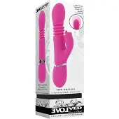 Evolved Novelties - Pink Dragon - Stotende & draaiende duo vibrator