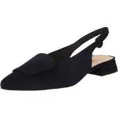 Paul green Ballerina met riempjes nachtblauw