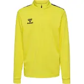 Hummel Sportief sweatshirt donkergeel / zwart