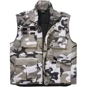 Brandit Bodywarmer 'Ranger' taupe / antraciet / zilvergrijs / stone grey