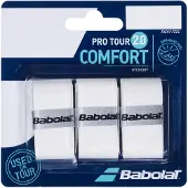Babolat Pro Tour 2.0 X3 Tennisgrips Wit