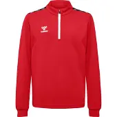 Hummel Sportief sweatshirt 'Authentic' cranberry / zwart / wit