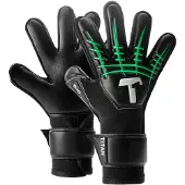T1tan Beast 3.0 Junior Goalkeeper Gloves With Finger Protection Groen,Zwart 4 Kinderen