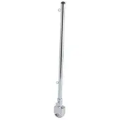 Talamex Flag Pole With Rail Mount Zilver 50 cm