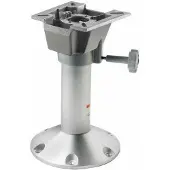 VETUS Foot Seat Fixed Height Swivel Zilver 45 cm