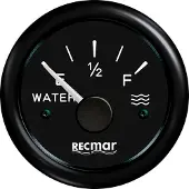 Recmar INDICATOR WATERSTAND EUROPES 0-190º Zwart