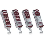 Quick Italy Remote Control 6 Pushbuttons With Led Zilver