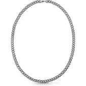 GUESS 23 8 Mm Curb Round As Ketting