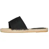 Superdry Dames Zwarte canvas espadrilles (37), Stof, Plat, Geen, Casual WF310223A