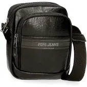 Pepe Jeans Pepe Jeansunisex. 7815331 Schoudertas met twee compartimenten zwart (OSFA), Casual, Polyester