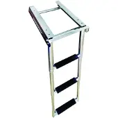 Oem Marine Stainless Steel 3030293 Ladder 3 Steps Zilver