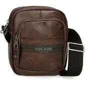 Pepe Jeans Pepe Jeansunisex. 7815232 Horley kleine schoudertas bruin (OSFA), Casual, Polyester