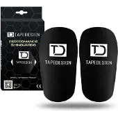 Tape Design Performance Shin Guards Zwart