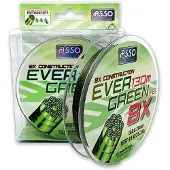 ASSO Evergreen 300 M Carpfishing Line Groen 0.240 mm