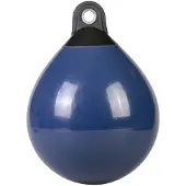 Talamex Ronde stootwil - Navy met zwarte kop