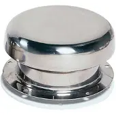 VETUS Portos 1 Mushroom Aerator Zilver