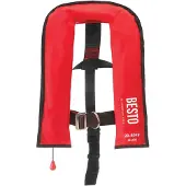 Besto Automatic 100n Automatic Life Jacket Rood
