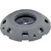 Talamex Plastic Deck Vent Cover With Closing Zilver
