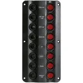 Talamex Switchpanel Wave Design 8 Switches 12v Wit