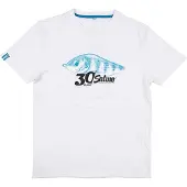 Salmo 30th Anniversary Short Sleeve T-shirt Wit S Man